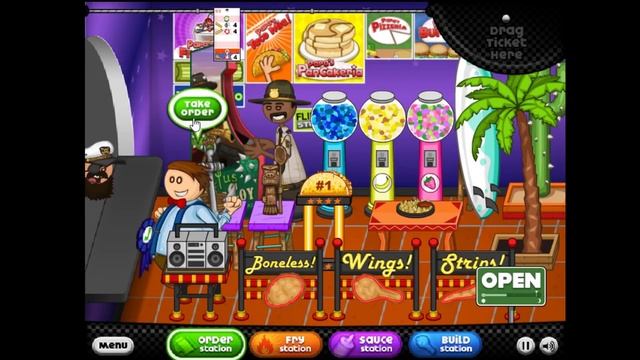 EASIEST Papa Louie Game? Perfect Day Gameplay! смотреть онлайн