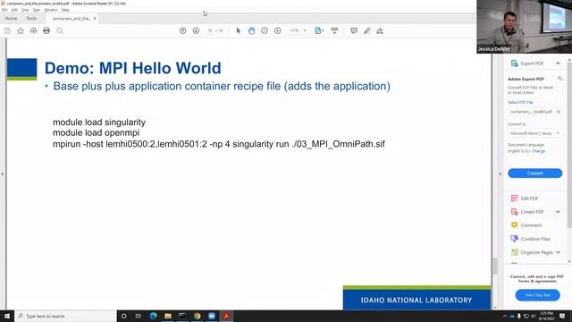 Docker containers and the Einstein Toolkit смотреть онлайн