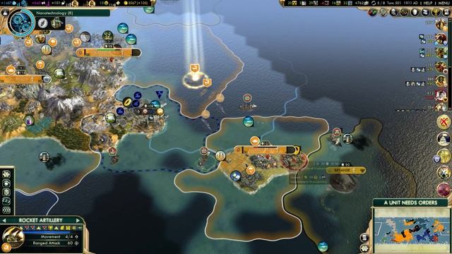 Civilization 5 Deity: Nuclear Winter with Netherlands - Part 22 - Finale смотреть онлайн