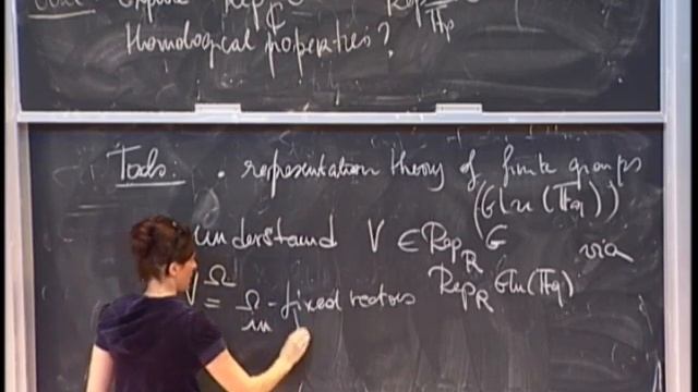 Aspects of the mod p representation theory of p-adic reductive groups 1-2 (Rachel Ollivier) смотреть онлайн
