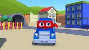 The Jeep Truck - Carl the Super Truck - Car City ! Cars and Trucks Cartoon for kids