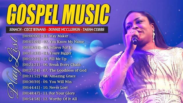 Gospel Music 2023 ✝️ Best Gospel Mix Of All Time ✝️ Sinach, CeCe Winans, Jekalyn Carr, Tasha Cobbs