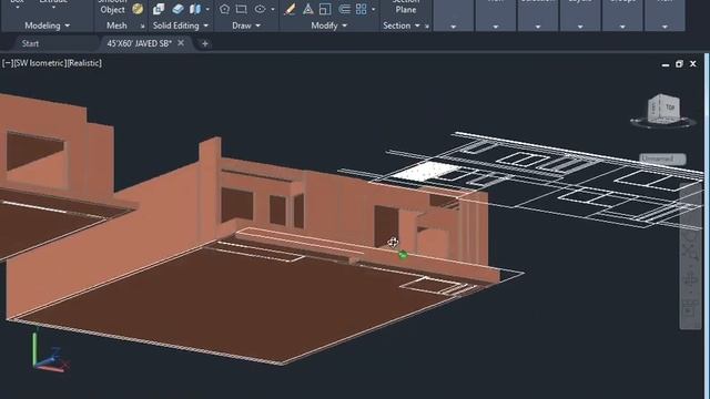 HOW TO CREATE 3D MODEL IN AUTOCAD AND RENDER IN 3DMAX,VRAY PART NO 1 смотреть онлайн