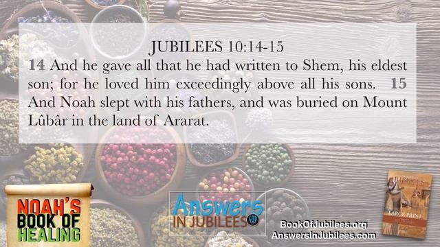 Noah's Book of Healing. Answers In Jubilees: Part 6 смотреть онлайн