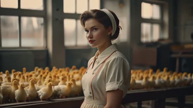 (Совкавер) Ai Sandra-"Цып-цып, мои цыплятки" (Нейро-клип) (Udio Ai) смотреть онлайн