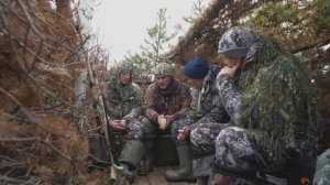 Охота на гусей в Карелии часть 1