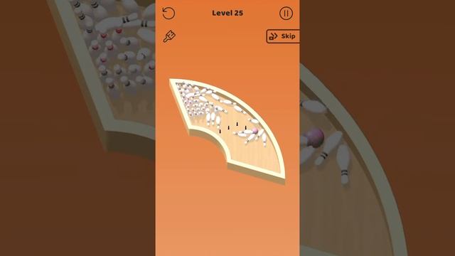 Mini Bowling! - Gameplay IOS & Android смотреть онлайн