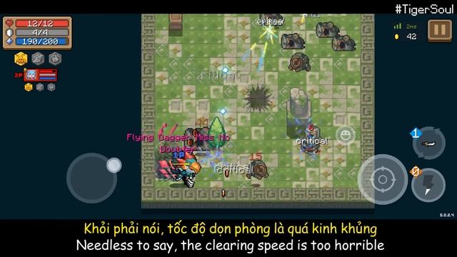 Power of "Flying Dagger" - Speedrunner's Mythical Weaponn // Soul Knight 5.0.0 смотреть онлайн