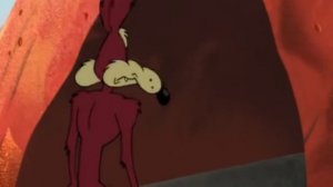 Татьяна Шитова (Яндекс Алиса) озвучивает Дорожного Бегуна на протяжении минуты.