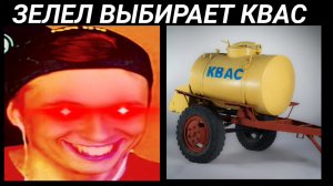 ? ZELEL БРАТИШКА ЗЕЛЕЛ ВЫБИРАЕТ КВАС!!!