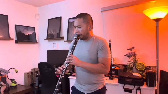 Backun Alpha clarinet vs. Buffet r13 clarinet sound comparison смотреть онлайн