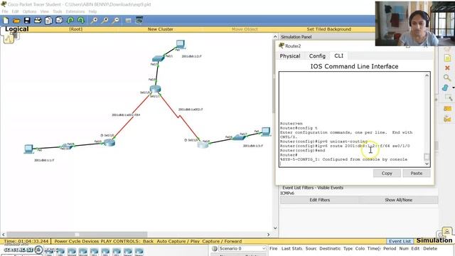 IPV6 STATIC ROUTING смотреть онлайн