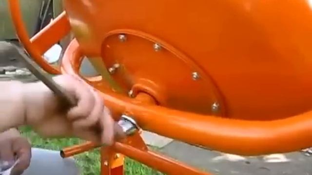 Бетоносмеситель (бетономешалка) ECO - сборка смотреть онлайн