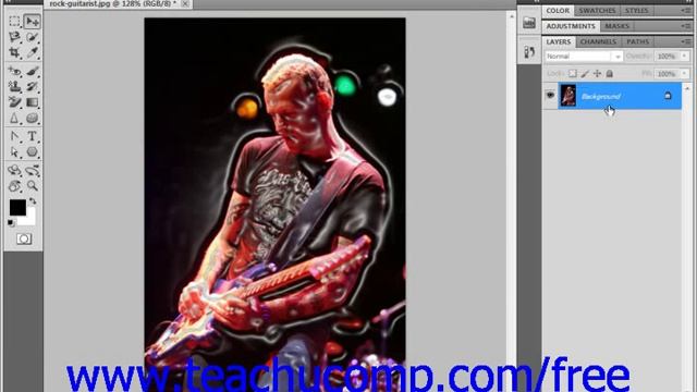 Photoshop CS5 Tutorial Filters & the Filter Gallery Adobe Training Lesson 14.10 смотреть онлайн