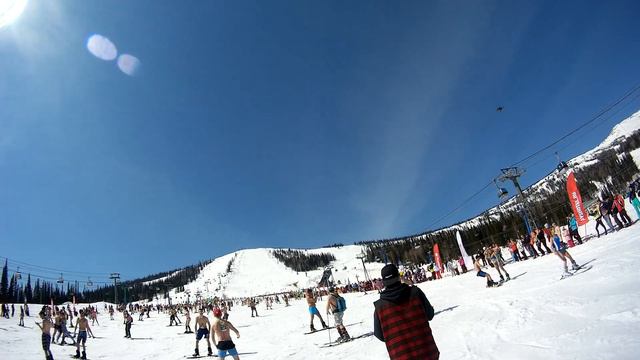 Grelkafest 2019 Шерегеш спуск в купальниках смотреть онлайн