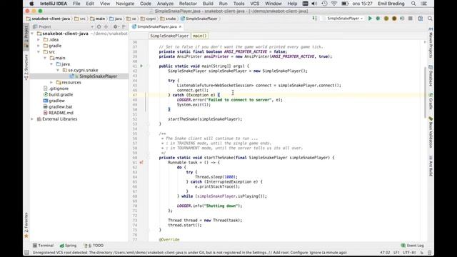 3 Your first Snake Bot смотреть онлайн