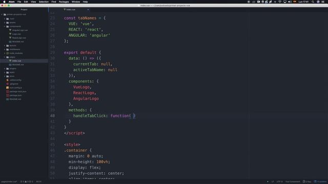 Cómo crear tabs en Vue.Js смотреть онлайн
