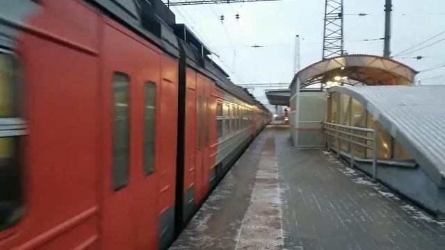 ЭД4М-0430 На станции Бирюлёво-Товарная смотреть онлайн