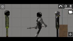 человек бензопила