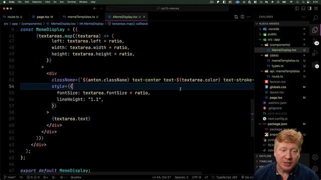 Making A Meme Generator With NextJS 13 and Mutations смотреть онлайн