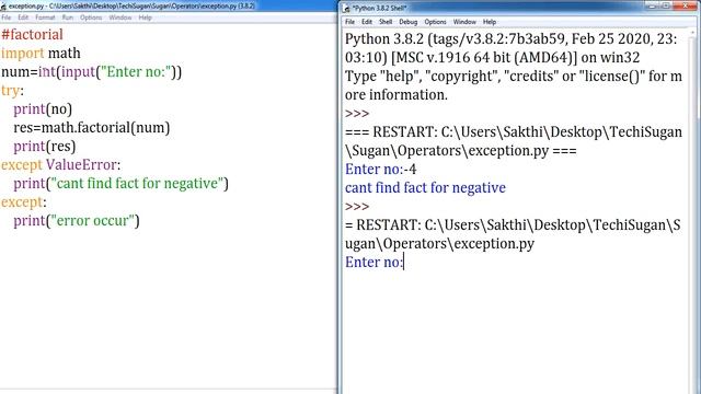 28 | Python Tutorial For Beginners | Exception handling in Python-(Part-1) смотреть онлайн