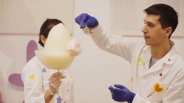 Фигурная сладкая вата на ваш праздник l Море Шоу смотреть онлайн