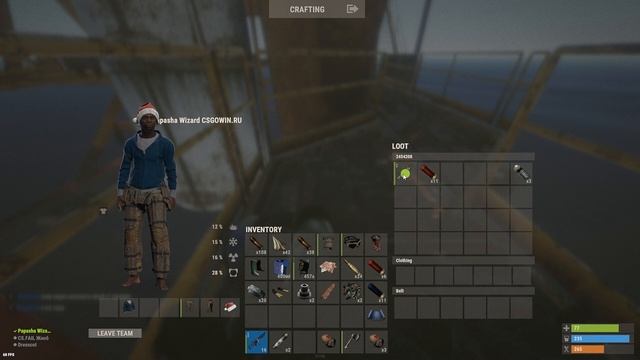 Быстрый способ развиться. Как надо играть. Выживание с нуля Соло Раст Rust смотреть онлайн