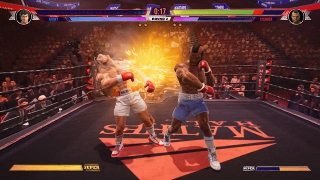 Big Rumble Boxing: Creed Champions - Rocky Balboa vs Clubber Lang (Arcade Mode) смотреть онлайн