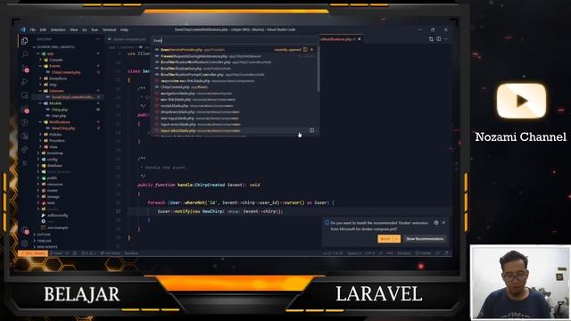 Learn Laravel With Docker | 5. Membuat Email Notification смотреть онлайн