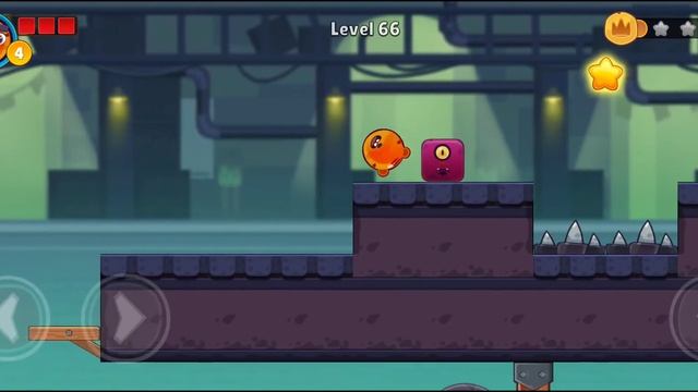 Red Bounce Ball | Gameplay Walkthrough Levels 61-70 смотреть онлайн