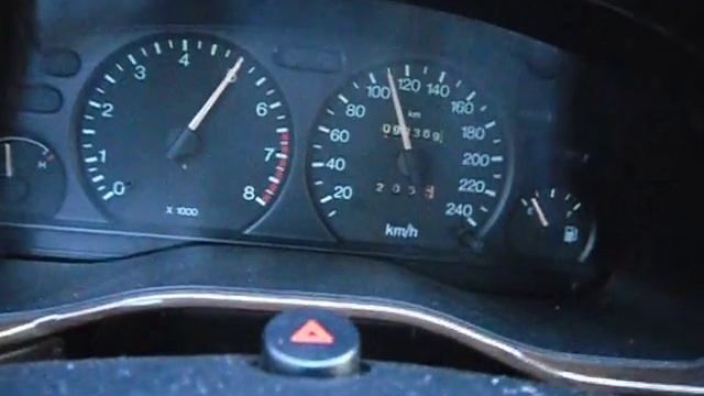 Ford Mondeo MK2 1.8 16V gaz. 55 - 140 km/h. смотреть онлайн