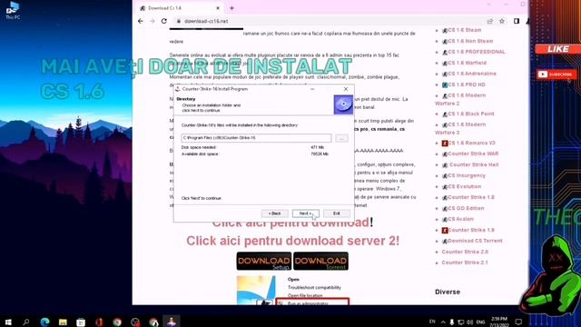 HOW TO DOWNLOAD CS 1.6 ON WINDOWS 10 | SIMPLE & FAST | 2022 смотреть онлайн