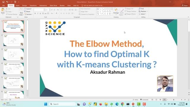 Elbow Method, How to find Optimal K with K-means Clustering | Aksadur | Bangla смотреть онлайн