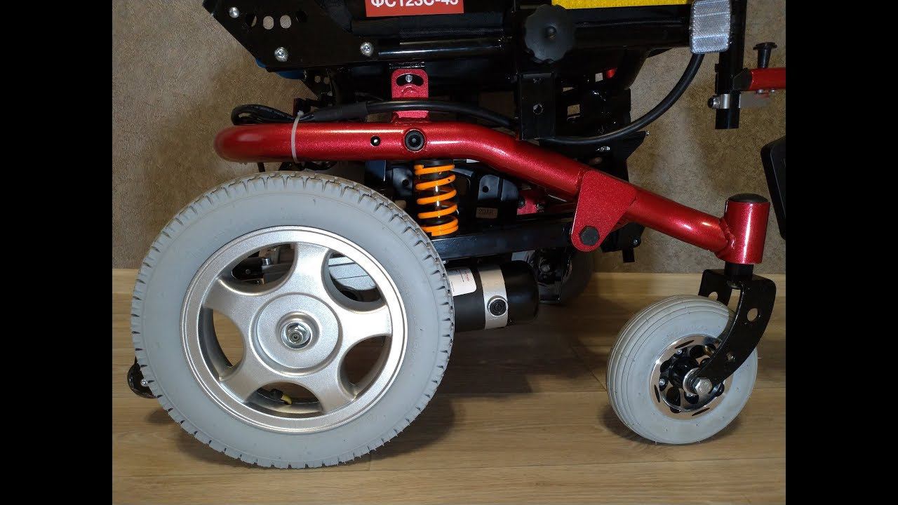 ELECTRIC WHEELCHAIR Армед ФС123С 43 Обзор смотреть онлайн