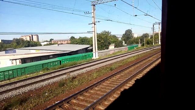 "Замечательный" ПС Казанского направления. ЭД4М 0289. Едем с открытой дверью! Чухлинка - Андроновка смотреть онлайн