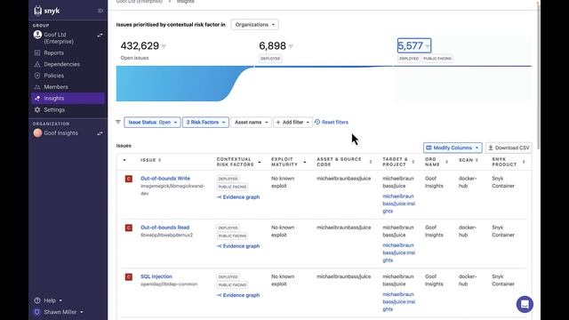 Using Insights (Snyk) смотреть онлайн