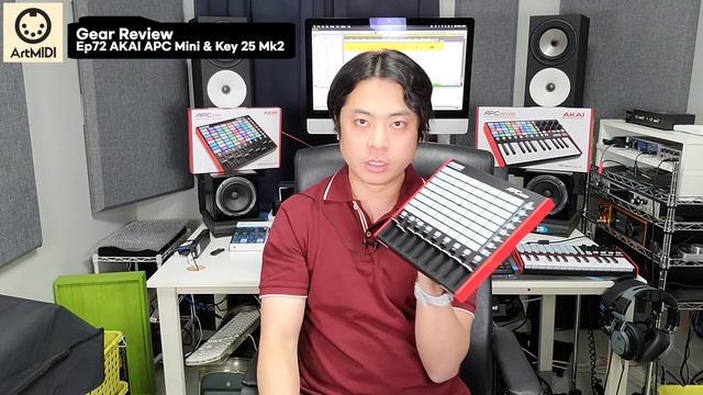 드디어 나왔다!! Ableton Live 미니 컨트롤러 형제!! AKAI APC Mini mk2 & AKAI APC Key 25 mk2 !국내 첫 사용기 !(English sub смотреть онлайн