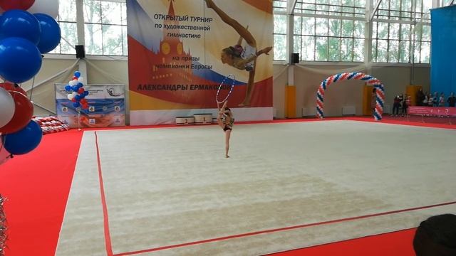 Даутова Виктория 2011гр. Обруч. Турнир Александры Ермаковой май 2019г смотреть онлайн