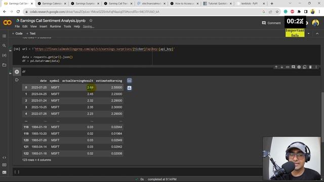 How to do Sentiment Analysis of Earnings Call Transcript using TextBlob & FMP API ✅ смотреть онлайн