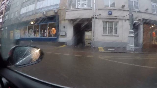 Дождищще,18.07.2016,Бульварное кольцо,Москва.