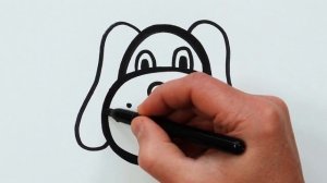 Рисуем фломастерами. Простой милый рисунок. Рисование для детей