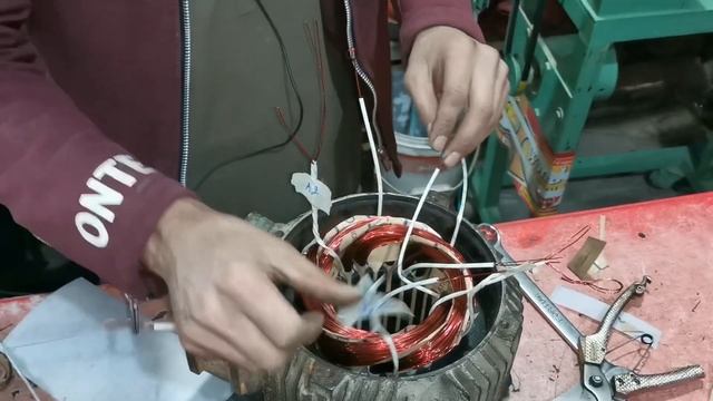 3 phase 5hp 2800 rpm motor tow phelar connections 6 coils in hindi urdu смотреть онлайн