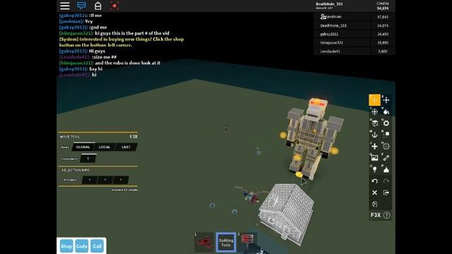 Roblox robot?! Used btools to create robot. смотреть онлайн