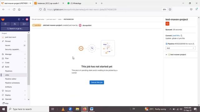 Generate JUnit Reports for Java Maven Project using GitLab CI | GitLab CI/CD | Junit with GitLab смотреть онлайн