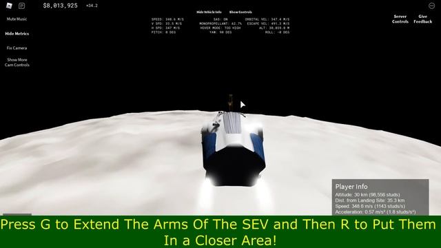 How to Dock To The Dawn Satellite [Roblox, Space Sailors] смотреть онлайн