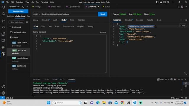 2023 | Ultimate React JS Course | Endpoint for deleting a Note смотреть онлайн