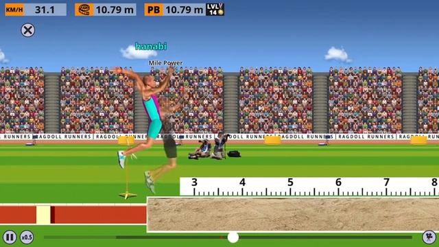 Ragdoll Runners 走幅跳 Easy смотреть онлайн