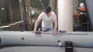 Тюнинг лодок ПВХ: пошаговая инструкция приклейки аксессуаров на лодку. Часть 2