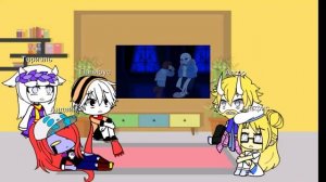 Реакция персонажей андертейл на "Я сильнее чем ты" (С сюжетом)