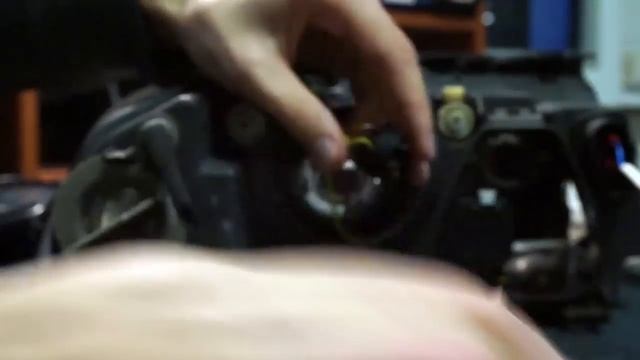 VW Passat B5 FL with H7 COB LED headlights смотреть онлайн